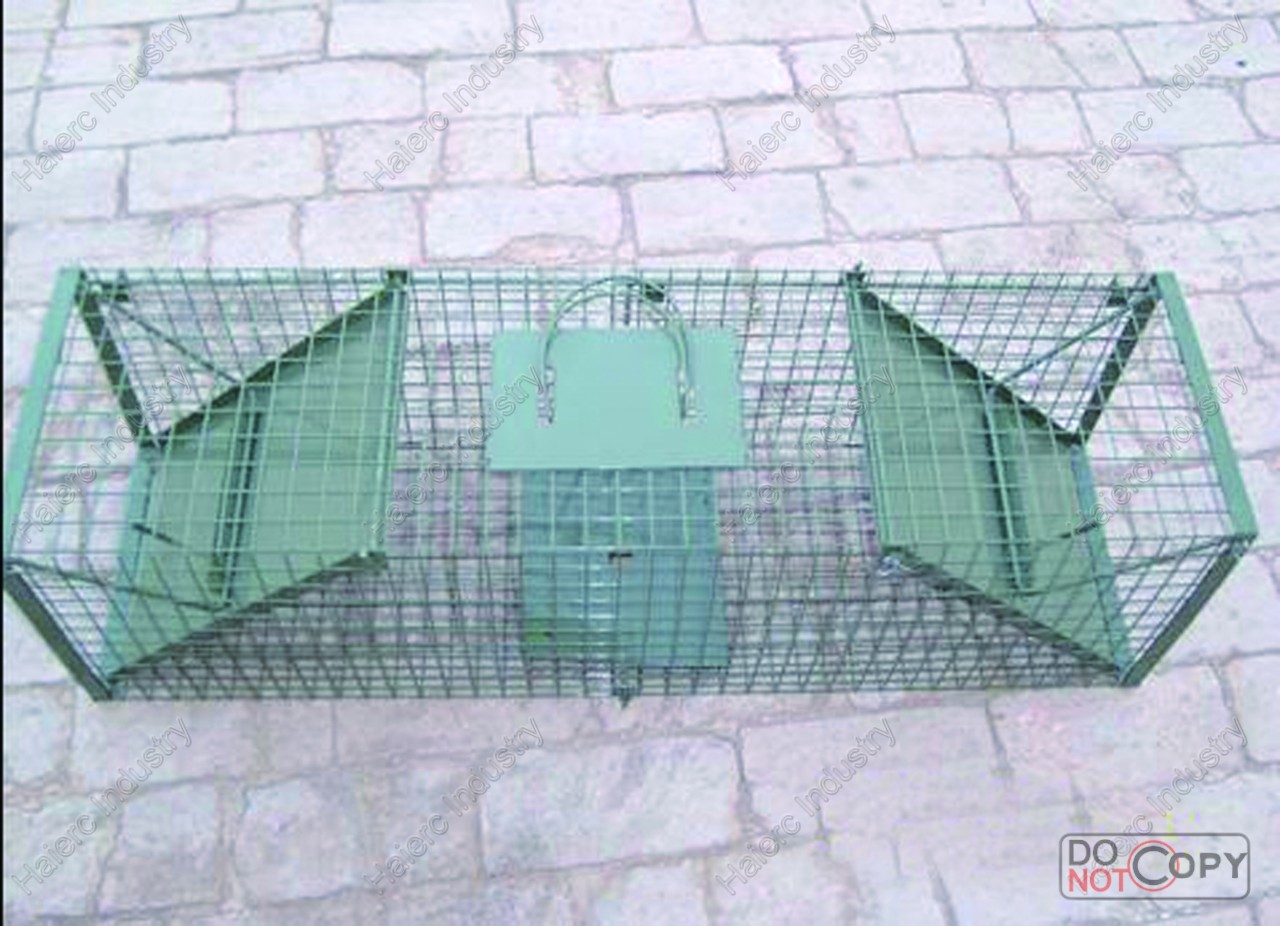 Double Door Squirrel & Cat Trap Cage HC2609S