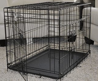 >Enhanced Version Single Door Small Animal Crate ESA24