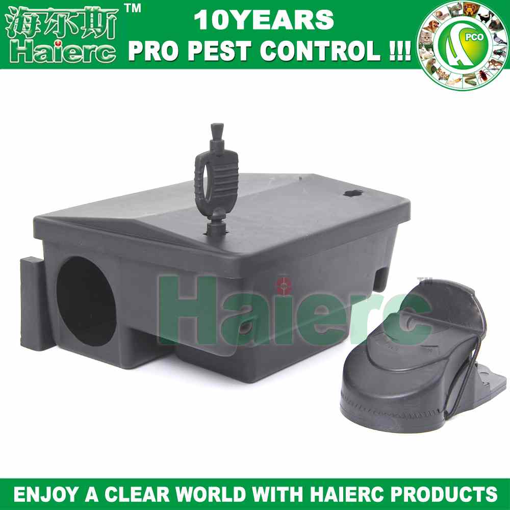 (Updated Version) Haierc Rodent Bait Station Poison Box HC2101