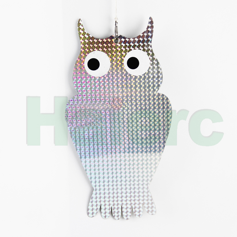 >Haierc Bird Repeller Scare Pigeon Pest Control Flash Owl HC1623