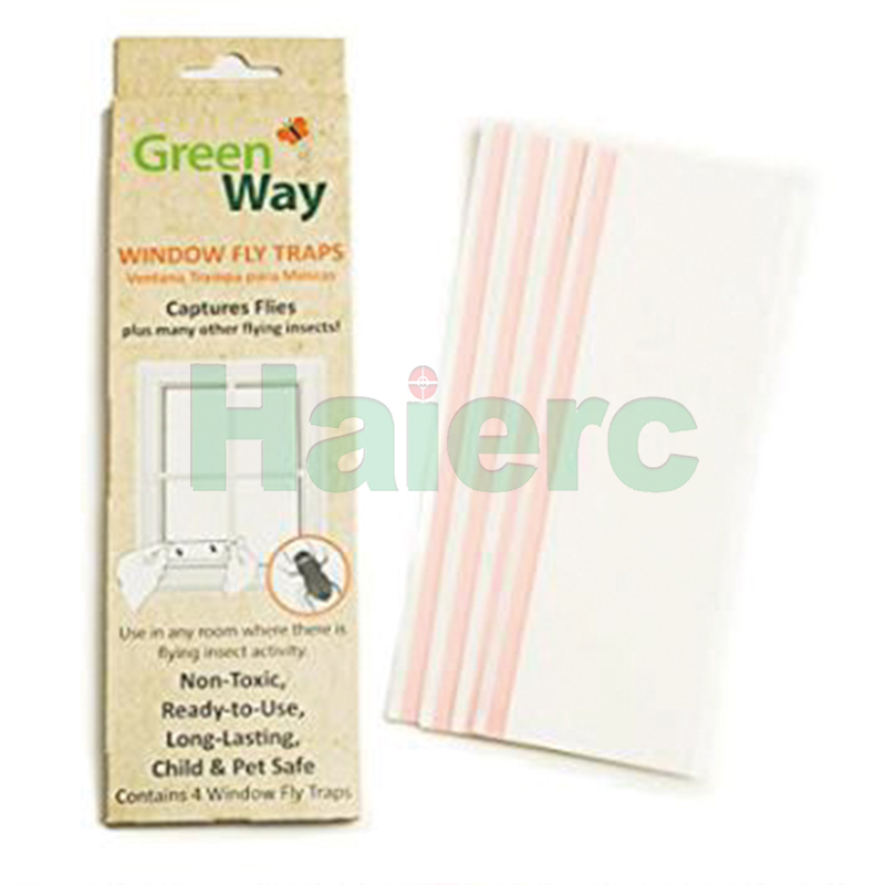>Haierc Window Sticker Fly Trap Insect Trap Fly Glue Trap for Home HC4105