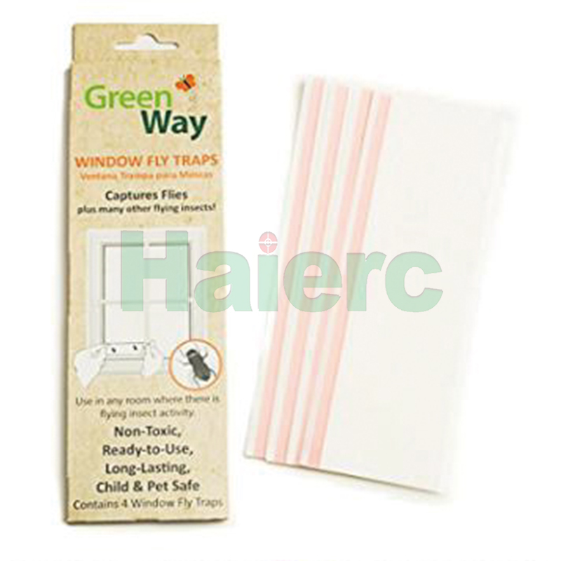 >Haierc Window Sticker Fly Trap Insect Trap Fly Glue Trap for Home HC4105